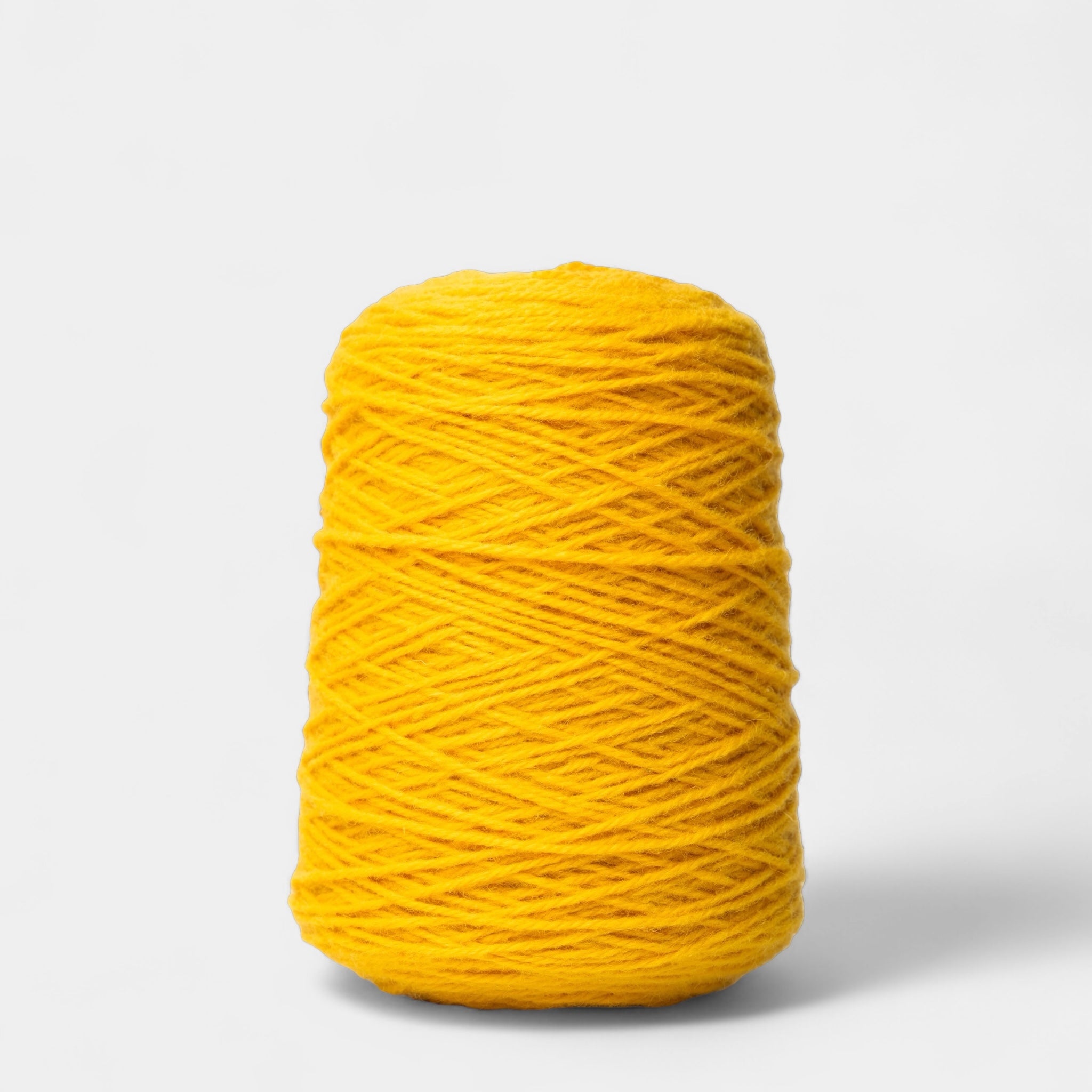 Premium Tufting Garn 100% Wolle - Goldgelb - 500 g