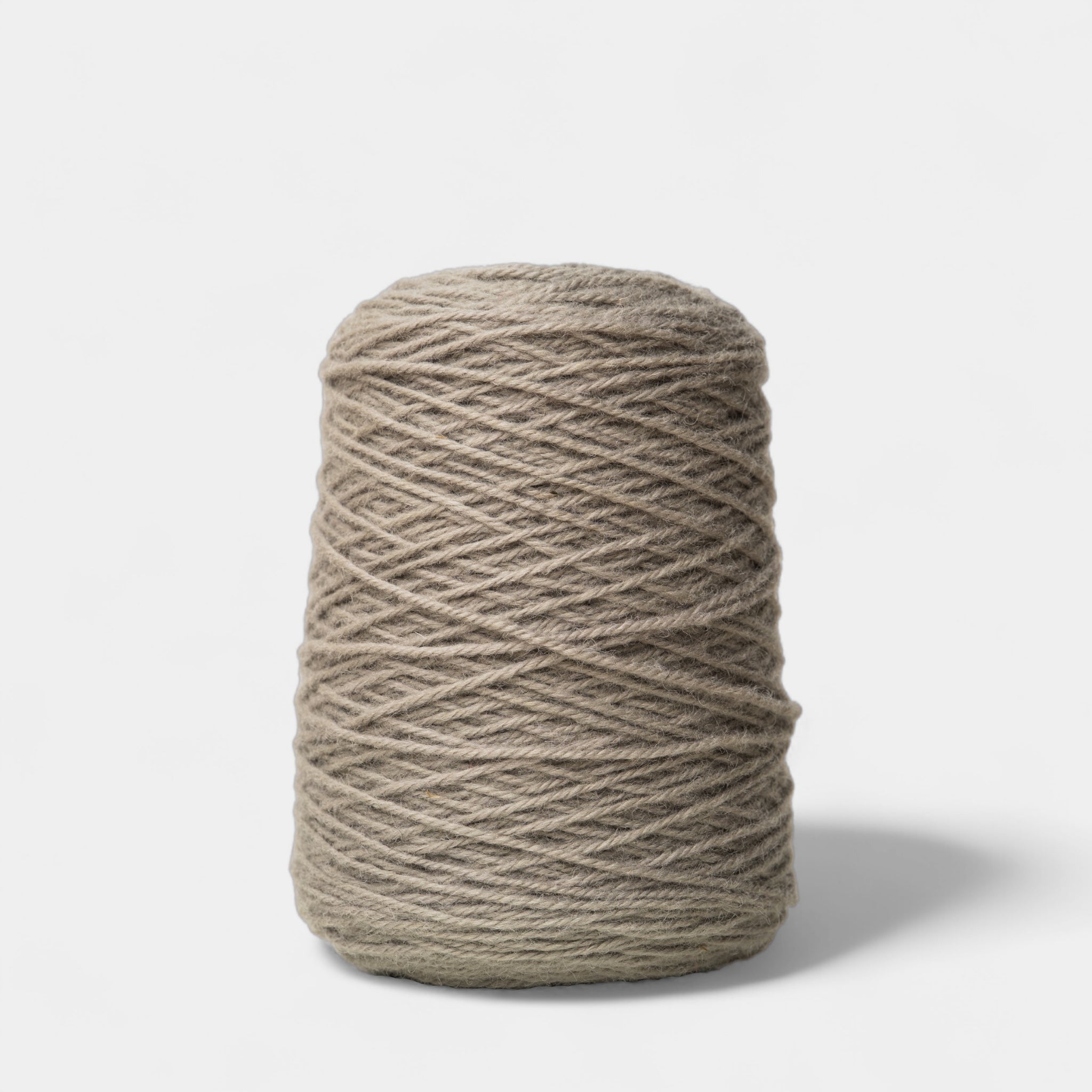 Fio Premium Tufting 100% de lã - cinza puro - 500gr
