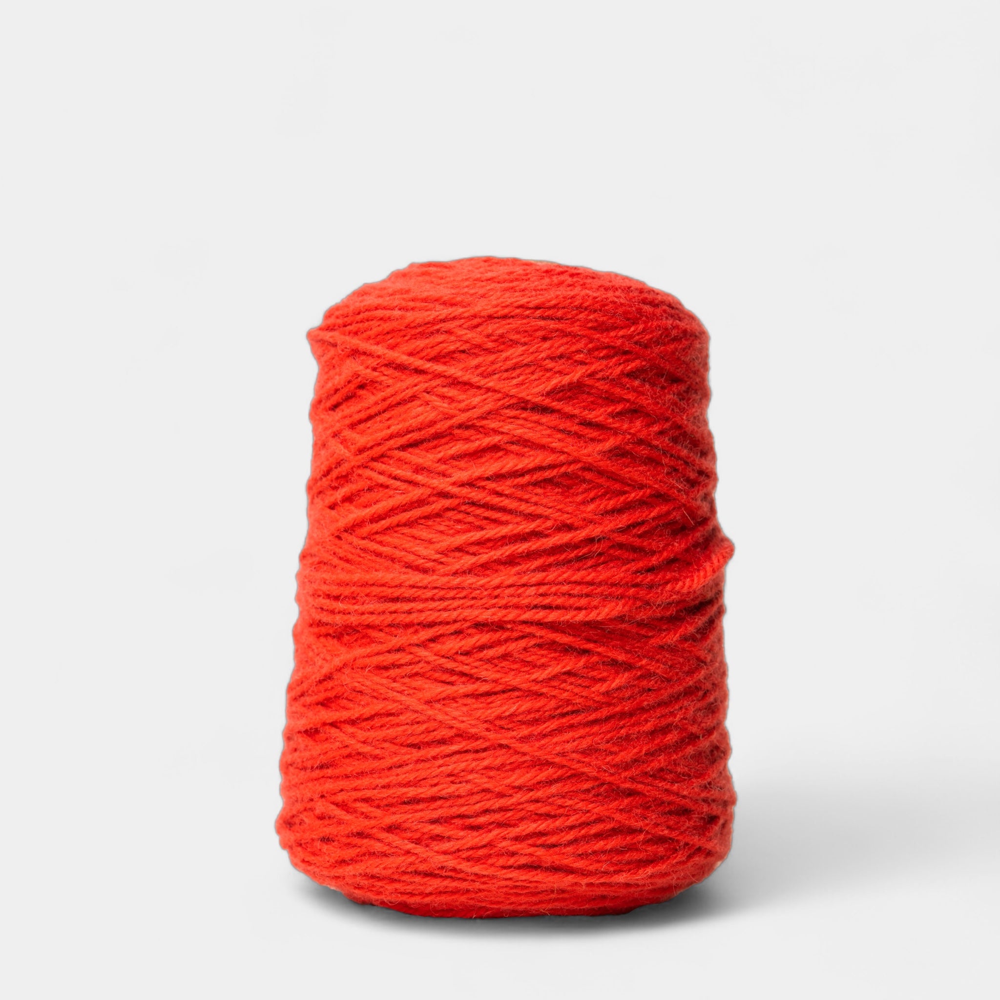 Hilo de mechones premium 100% lana - real rojo - 500 gr.