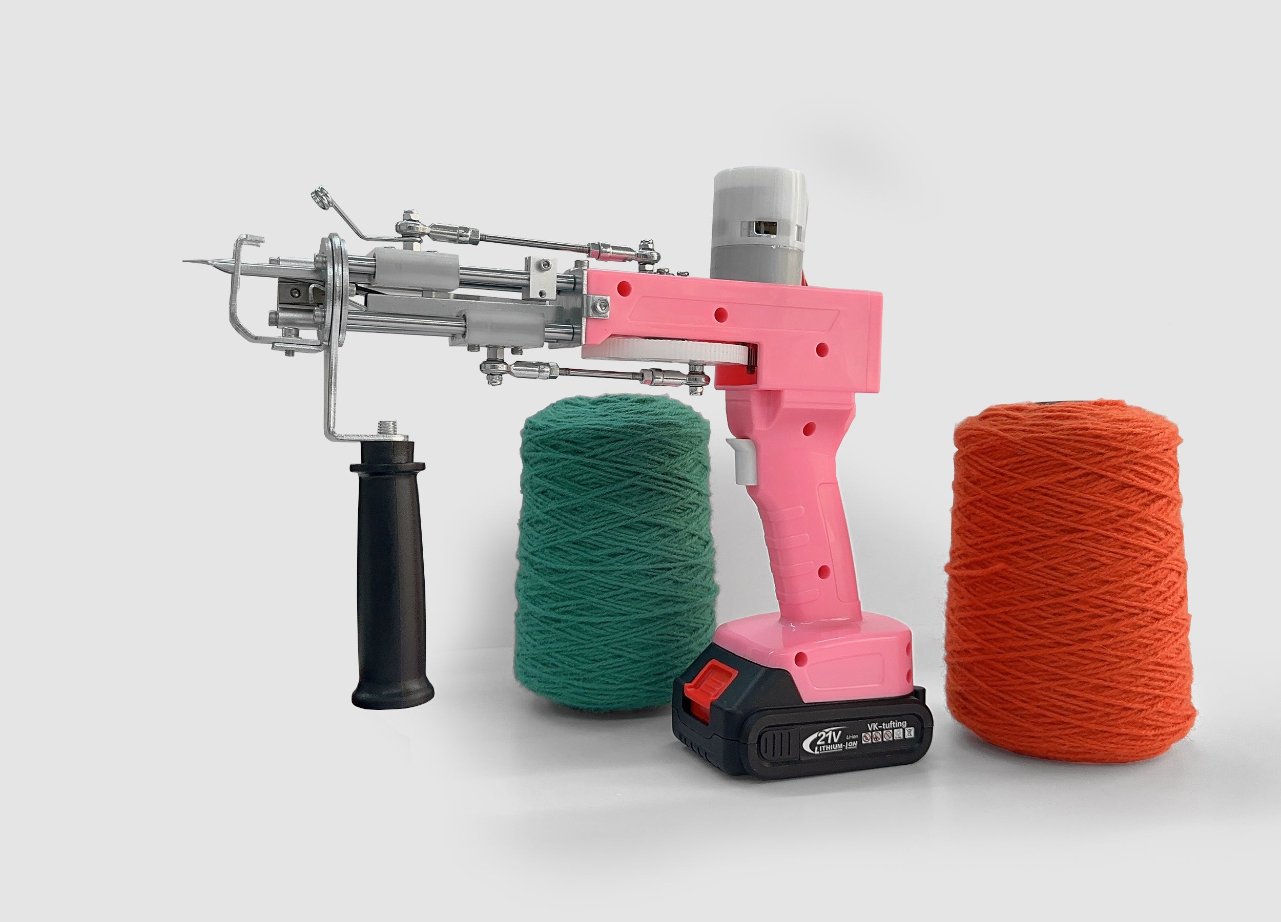 Pistola de Tufting 2 en 1 AK-L Inalámbrica (batería)