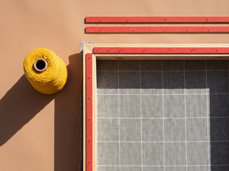 Frames en carpet grippers
